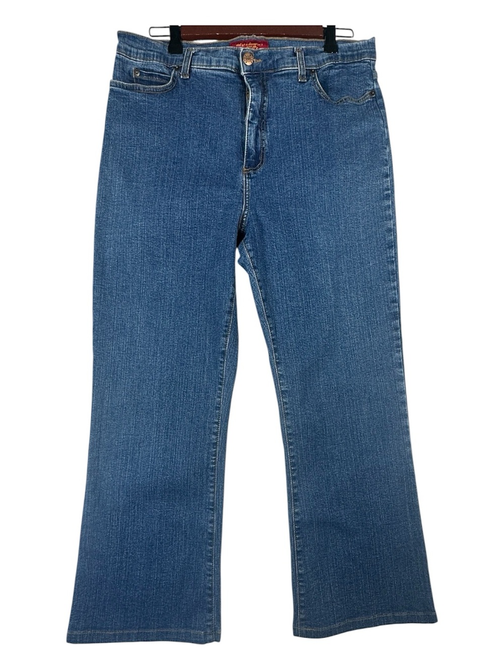 NYDJ Women's Denim Blue Flare Jeans